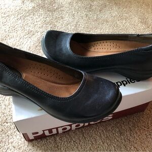 Women’s Hush Puppies Alter Pump Black Leather